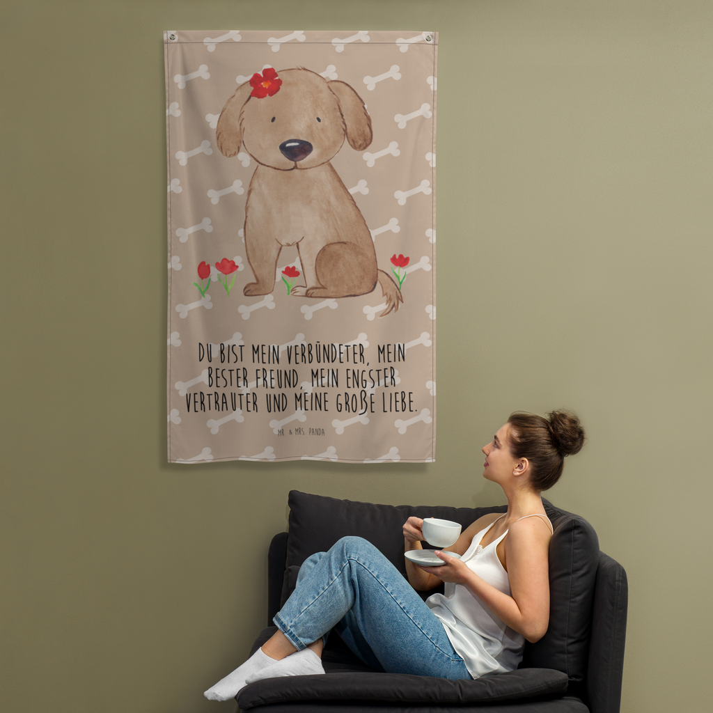 Wandteppich Hund Hundedame Wandbehang, Dekoration, Boho, Wandteppich, Wandtuch, Wanddeko, Tapisserie, Tapestry, Wandbild, Textil-Kunst, Schmuck-Wandbehang, Wand Deko, Kinderzimmer, Kinderzimmer Wand, Kinderzimmer Deko, Kinderzimmer Wanddeko, Hund, Hundemotiv, Haustier, Hunderasse, Tierliebhaber, Hundebesitzer, Sprüche, Hunde, Hundeliebe, Hundeglück, Liebe, Frauchen