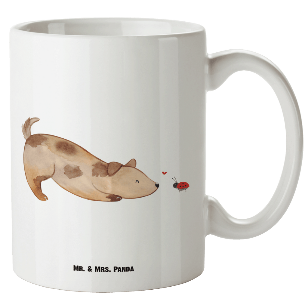 XL Tasse Hund Marienkäfer XL Tasse, Große Tasse, Grosse Kaffeetasse, XL Becher, XL Teetasse, spülmaschinenfest, Jumbo Tasse, Groß, Hund, Hundemotiv, Haustier, Hunderasse, Tierliebhaber, Hundebesitzer, Sprüche, Hunde, Hundespruch, Marienkäfer, Mischling, Mischlinghund