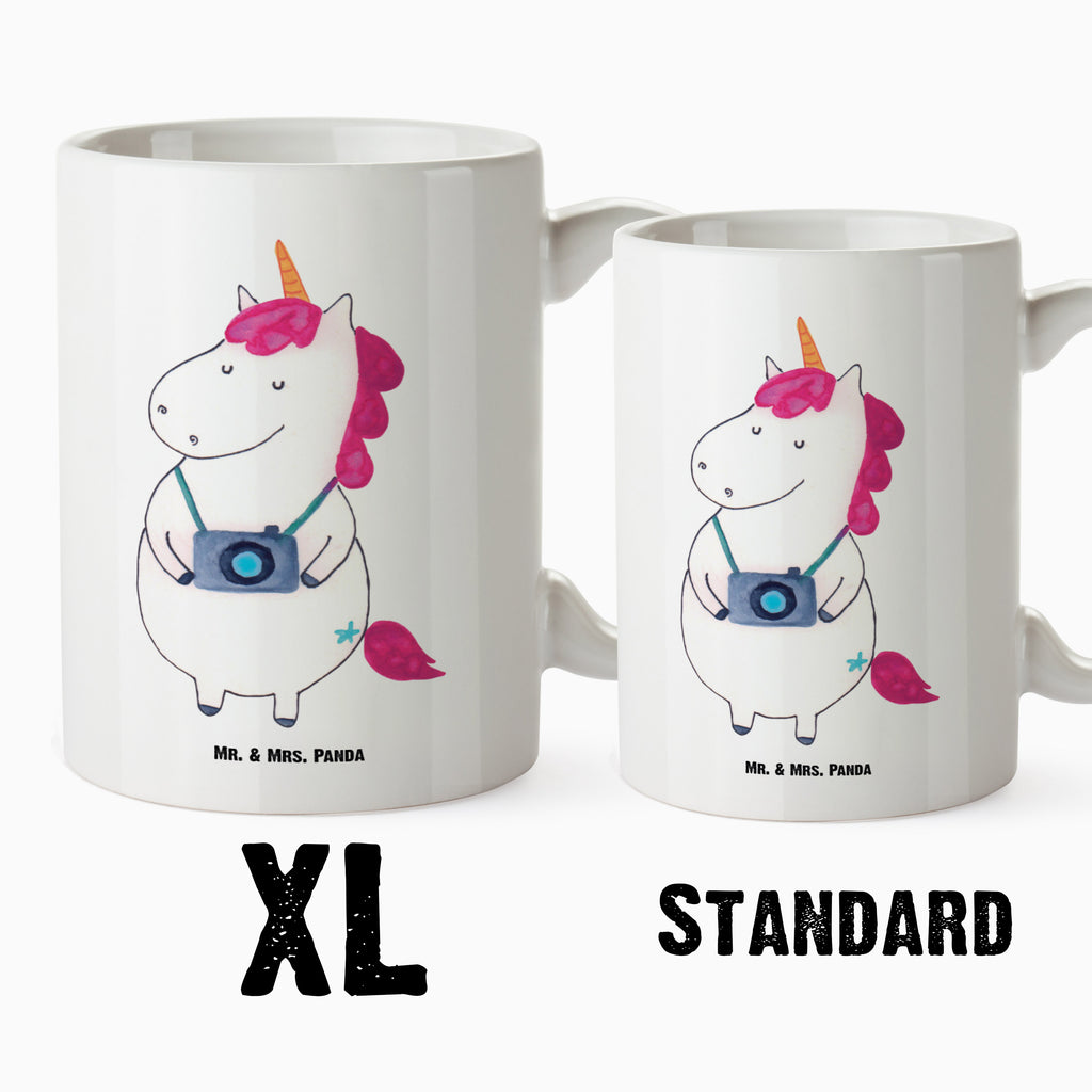 XL Tasse Einhorn Fotograf XL Tasse, Große Tasse, Grosse Kaffeetasse, XL Becher, XL Teetasse, spülmaschinenfest, Jumbo Tasse, Groß, Einhorn, Einhörner, Einhorn Deko, Pegasus, Unicorn, Fotograf, Fotografie, Kamera, Reisen, Weltreise, Weltenbummler, Urlaub, Tourist, Kurztrip, Reise, Städtereise