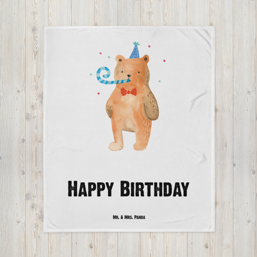 Babydecke Bär Geburtstag Babydecke, Babygeschenk, Geschenk Geburt, Babyecke Kuscheldecke, Krabbeldecke, Bär, Teddy, Teddybär, Happy Birthday, Alles Gute, Glückwunsch, Geburtstag