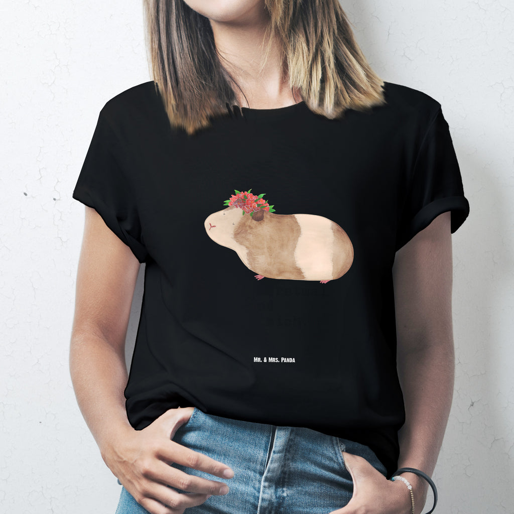 T-Shirt Standard Meerschweinchen weise T-Shirt, Shirt, Tshirt, Lustiges T-Shirt, T-Shirt mit Spruch, Party, Junggesellenabschied, Jubiläum, Geburstag, Herrn, Damen, Männer, Frauen, Schlafshirt, Nachthemd, Sprüche, Tiermotive, Gute Laune, lustige Sprüche, Tiere, Meerschweinchen, Meerie, Meeries, Wunder, Blumenkind, Realität, Spruch, Weisheit, Motivation, Wunderland