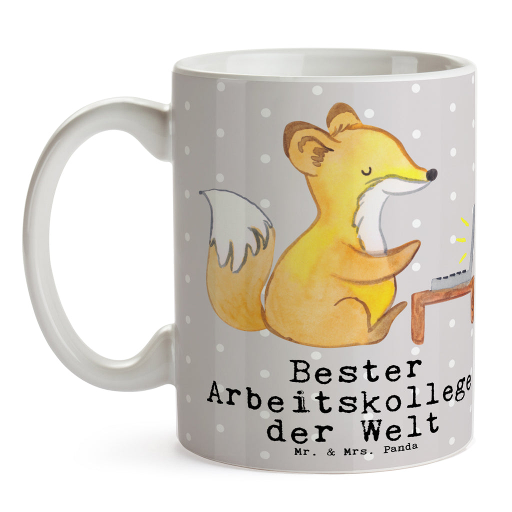 Tasse Fuchs Bester Arbeitskollege der Welt Tasse, Kaffeetasse, Teetasse, Becher, Kaffeebecher, Teebecher, Keramiktasse, Porzellantasse, Büro Tasse, Geschenk Tasse, Tasse Sprüche, Tasse Motive, Kaffeetassen, Tasse bedrucken, Designer Tasse, Cappuccino Tassen, Schöne Teetassen, für, Dankeschön, Geschenk, Schenken, Geburtstag, Geburtstagsgeschenk, Geschenkidee, Danke, Bedanken, Mitbringsel, Freude machen, Geschenktipp, Arbeitskollege, Kollege, Büro, Abschiedsgeschenk, Ruhestand, Arbeit, Mitarbeiter, Berufsgenosse, Beruf