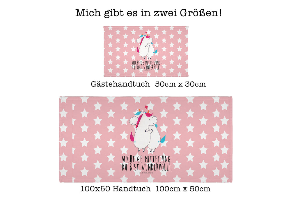 Handtuch Einhorn Mitteilung Handtuch, Badehandtuch, Badezimmer, Handtücher, groß, Kinder, Baby, Einhorn, Einhörner, Einhorn Deko, Pegasus, Unicorn, Valentinstag, Valentine, Liebe, Geschenk, Partner, Ehe, lustig, witzig, Spruch