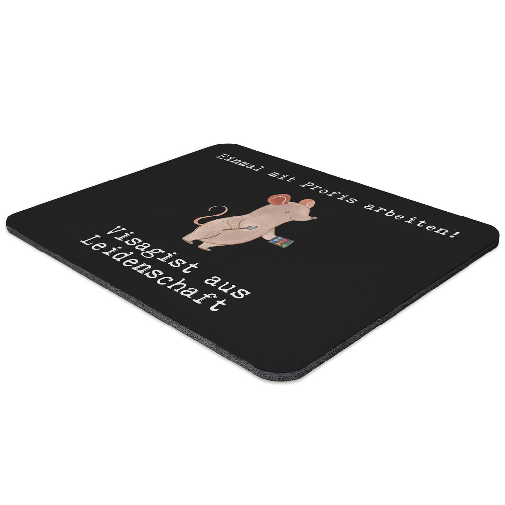 Mauspad Visagist aus Leidenschaft Mousepad, Computer zubehör, Büroausstattung, PC Zubehör, Arbeitszimmer, Mauspad, Einzigartiges Mauspad, Designer Mauspad, Mausunterlage, Mauspad Büro, Beruf, Ausbildung, Jubiläum, Abschied, Rente, Kollege, Kollegin, Geschenk, Schenken, Arbeitskollege, Mitarbeiter, Firma, Danke, Dankeschön, Kosmetiker, Make Up Artist, Maskenbildner, Visagist, Beauty Salon, Kosmetikstudio, Eröffnung