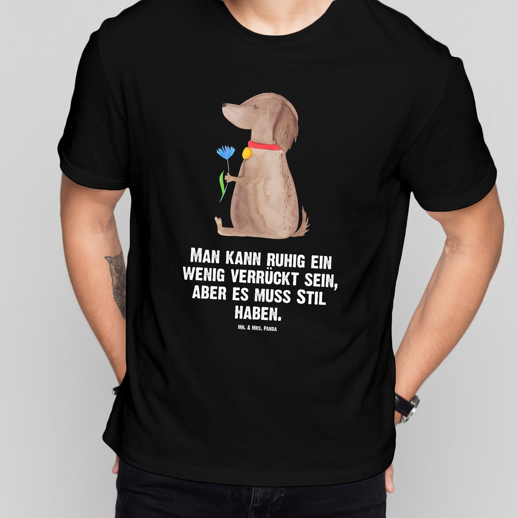 T-Shirt Standard Hund Blume T-Shirt, Shirt, Tshirt, Lustiges T-Shirt, T-Shirt mit Spruch, Party, Junggesellenabschied, Jubiläum, Geburstag, Herrn, Damen, Männer, Frauen, Schlafshirt, Nachthemd, Sprüche, Hund, Hundemotiv, Haustier, Hunderasse, Tierliebhaber, Hundebesitzer, Hunde, Frauchen, Hundeliebe