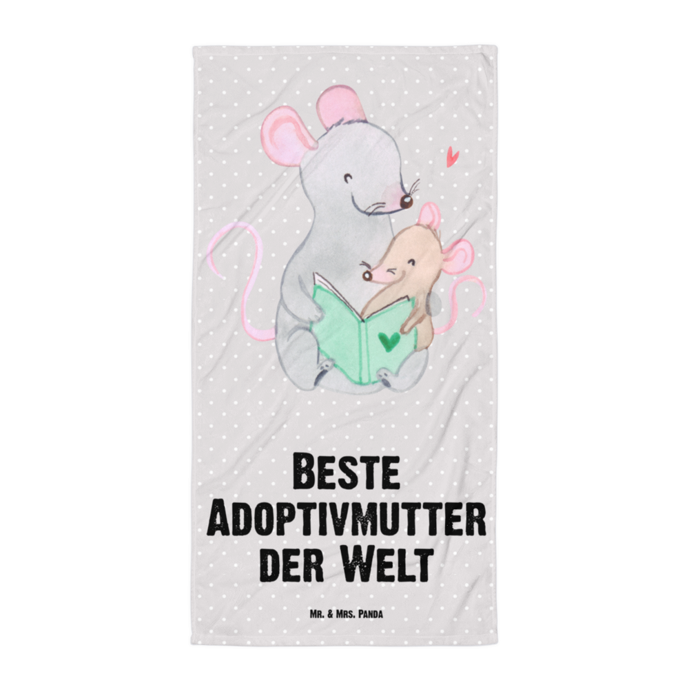 XL Badehandtuch Maus Beste Adoptivmutter der Welt Handtuch, Badetuch, Duschtuch, Strandtuch, Saunatuch, für, Dankeschön, Geschenk, Schenken, Geburtstag, Geburtstagsgeschenk, Geschenkidee, Danke, Bedanken, Mitbringsel, Freude machen, Geschenktipp, Adoptivmutter, Adoptivmama, adoptiert, Mama, Mami, Mutter, Muttertag, Mutti, Ma, Tochter, Sohn, Beste Mama, Beste, Supermama