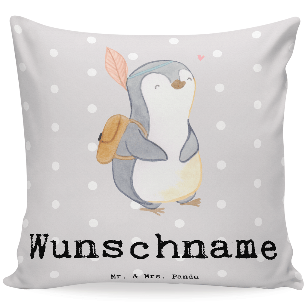 Personalisiertes Kissen Pinguin Bestes Stiefkind der Welt Kissen, personalisiert, Name, Wunschname, bedrucken, Kopfkissen, für, Dankeschön, Geschenk, Schenken, Geburtstag, Geburtstagsgeschenk, Geschenkidee, Danke, Bedanken, Mitbringsel, Freude machen, Geschenktipp, Stiefkind, angeheiratet, Kinder, Kind, Kid, Kids, Kiddy, Bestes, Tochter, Sohn, Nachwuchs, Geburt, Liebling, Taufe