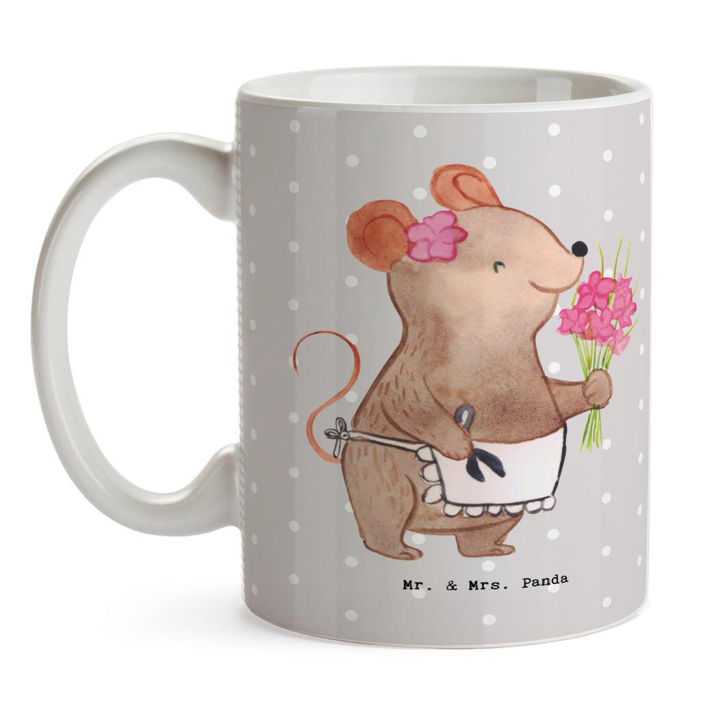 Tasse Floristin mit Herz Tasse, Kaffeetasse, Teetasse, Becher, Kaffeebecher, Teebecher, Keramiktasse, Porzellantasse, Büro Tasse, Geschenk Tasse, Tasse Sprüche, Tasse Motive, Kaffeetassen, Tasse bedrucken, Designer Tasse, Cappuccino Tassen, Schöne Teetassen, Beruf, Ausbildung, Jubiläum, Abschied, Rente, Kollege, Kollegin, Geschenk, Schenken, Arbeitskollege, Mitarbeiter, Firma, Danke, Dankeschön, Blumenhändlerin, Floristin, Blumenlanden, Blumenprofi