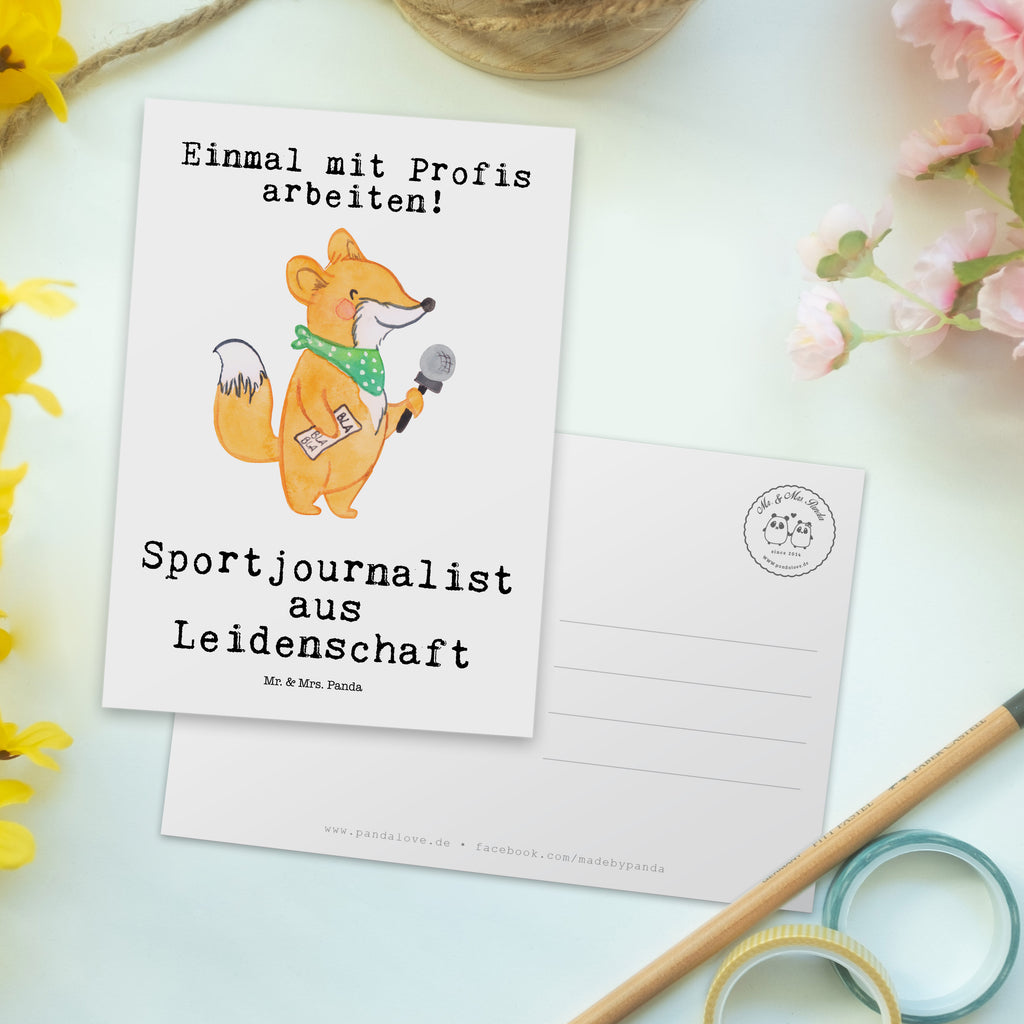 Postkarte Sportjournalist aus Leidenschaft Postkarte, Karte, Geschenkkarte, Grußkarte, Einladung, Ansichtskarte, Geburtstagskarte, Einladungskarte, Dankeskarte, Ansichtskarten, Einladung Geburtstag, Einladungskarten Geburtstag, Beruf, Ausbildung, Jubiläum, Abschied, Rente, Kollege, Kollegin, Geschenk, Schenken, Arbeitskollege, Mitarbeiter, Firma, Danke, Dankeschön, Sportjournalist, Journalist, Reporter, Redakteur, Pressebüro, Studium