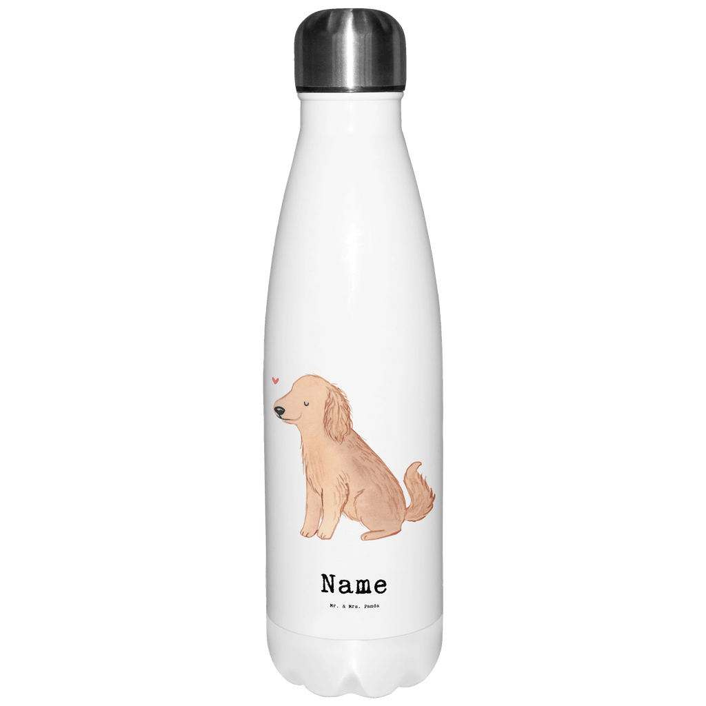 Personalisierte Thermosflasche Cocker Spaniel Lebensretter Personalisierte Isolierflasche, Personalisierte Thermoflasche, Personalisierte Trinkflasche, Trinkflasche Mit Namen, Wunschname, Bedrucken, Namensflasche, Hund, Hunderasse, Rassehund, Hundebesitzer, Geschenk, Tierfreund, Schenken, Welpe, Englische Cockerspaniel, Cocker Spaniel