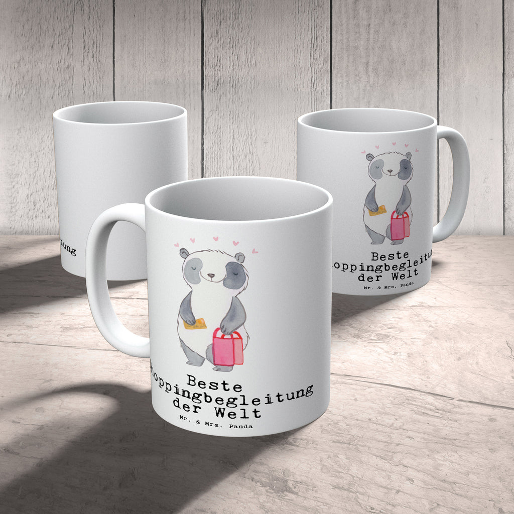 Tasse Panda Beste Shoppingbegleitung der Welt Tasse, Kaffeetasse, Teetasse, Becher, Kaffeebecher, Teebecher, Keramiktasse, Porzellantasse, Büro Tasse, Geschenk Tasse, Tasse Sprüche, Tasse Motive, Kaffeetassen, Tasse bedrucken, Designer Tasse, Cappuccino Tassen, Schöne Teetassen, für, Dankeschön, Geschenk, Schenken, Geburtstag, Geburtstagsgeschenk, Geschenkidee, Danke, Bedanken, Mitbringsel, Freude machen, Geschenktipp, Shoppingbegleitung, Shoppingpartner, Begleitung, Shoppen, Partner, Freundin, Freund, bff, Shopping, Einkaufen, Shopping-Queen, Queen, Bester