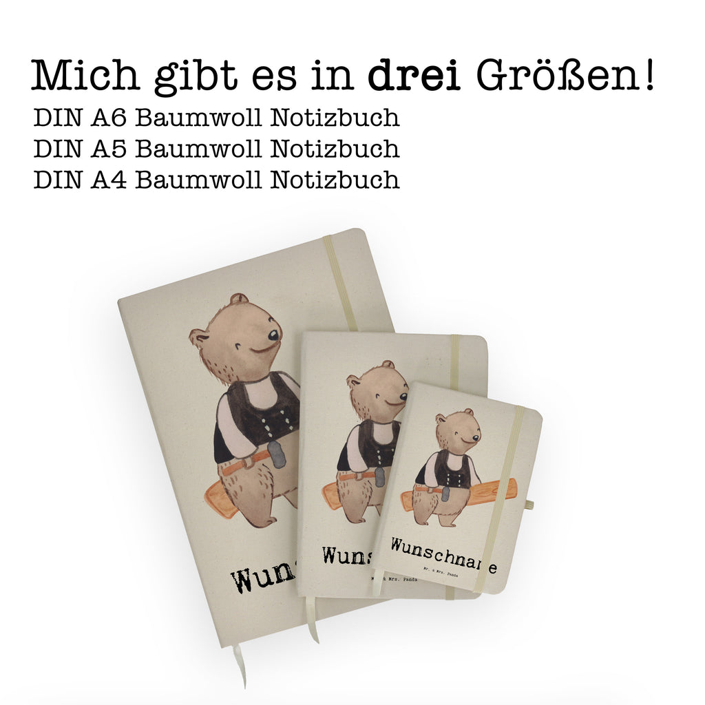 DIN A4 Personalisiertes Notizbuch Zimmermann mit Herz Personalisiertes Notizbuch, Notizbuch mit Namen, Notizbuch bedrucken, Personalisierung, Namensbuch, Namen, Beruf, Ausbildung, Jubiläum, Abschied, Rente, Kollege, Kollegin, Geschenk, Schenken, Arbeitskollege, Mitarbeiter, Firma, Danke, Dankeschön