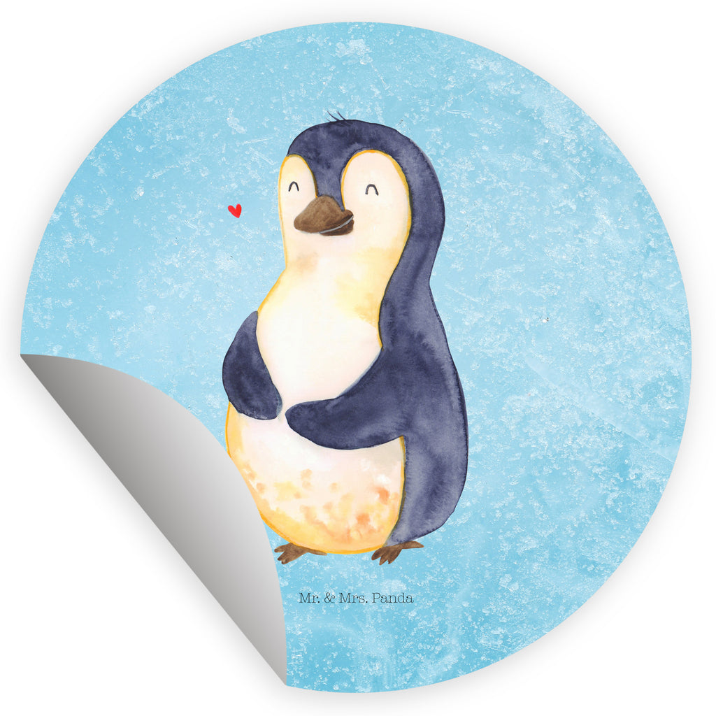 Rund Aufkleber Pinguin Diät Sticker, Aufkleber, Etikett, Pinguin, Pinguine, Diät, Abnehmen, Abspecken, Gewicht, Motivation, Selbstliebe, Körperliebe, Selbstrespekt