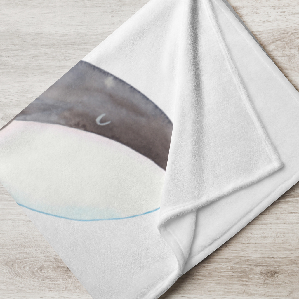 Babydecke Orca Babydecke, Babygeschenk, Geschenk Geburt, Babyecke Kuscheldecke, Krabbeldecke, Meerestiere, Meer, Urlaub, Orca, Orcas, Killerwal, Wal, Möglichkeiten, Büro, Arbeit, Motivation, Selbstliebe, Neustart, Startup