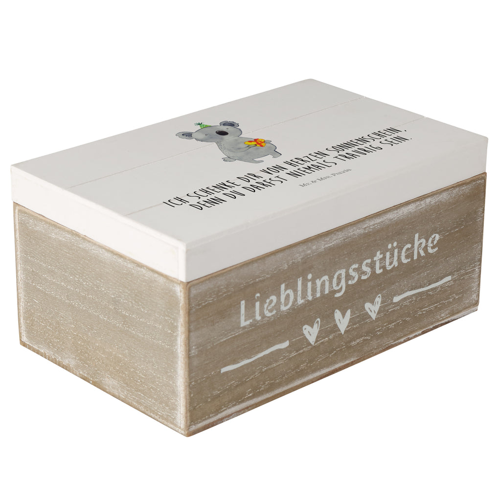 Holzkiste Koala Geschenk Holzkiste, Kiste, Schatzkiste, Truhe, Schatulle, XXL, Erinnerungsbox, Erinnerungskiste, Dekokiste, Aufbewahrungsbox, Geschenkbox, Geschenkdose, Koala, Koalabär, Geschenk, Geburtstag, Party