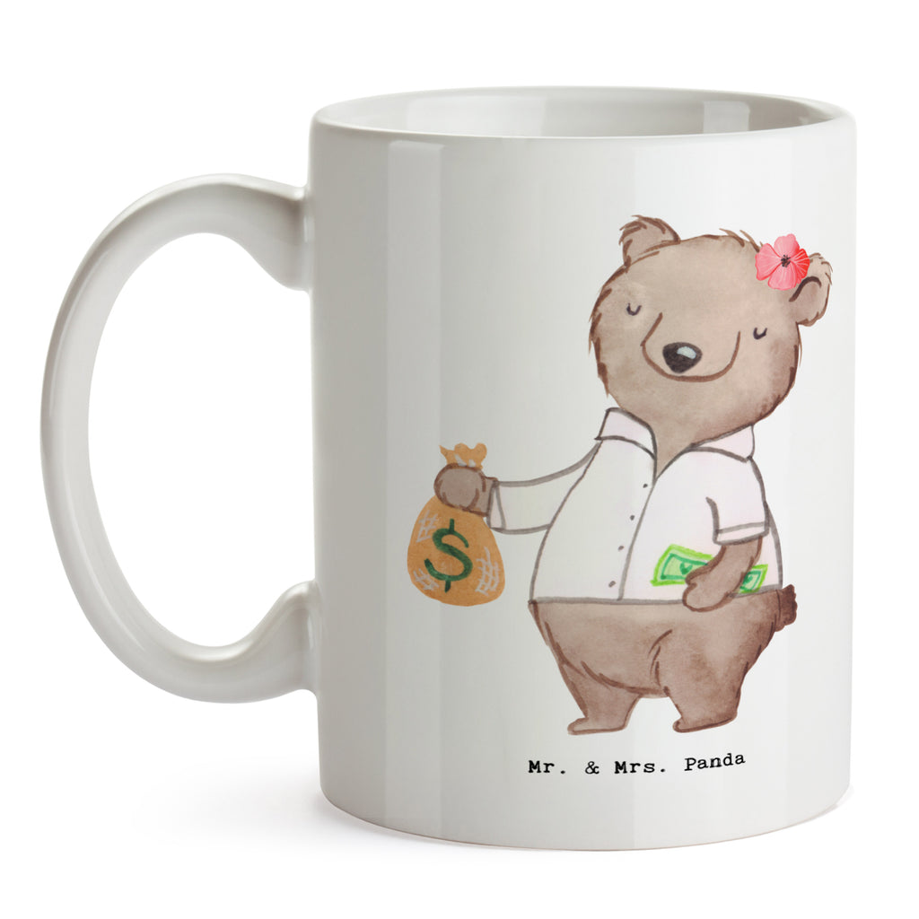 Tasse Bänkerin mit Herz Tasse, Kaffeetasse, Teetasse, Becher, Kaffeebecher, Teebecher, Keramiktasse, Porzellantasse, Büro Tasse, Geschenk Tasse, Tasse Sprüche, Tasse Motive, Kaffeetassen, Tasse bedrucken, Designer Tasse, Cappuccino Tassen, Schöne Teetassen, Beruf, Ausbildung, Jubiläum, Abschied, Rente, Kollege, Kollegin, Geschenk, Schenken, Arbeitskollege, Mitarbeiter, Firma, Danke, Dankeschön, Bänkerin, Bankfachfrau, Bankangestellte, Bankberaterin