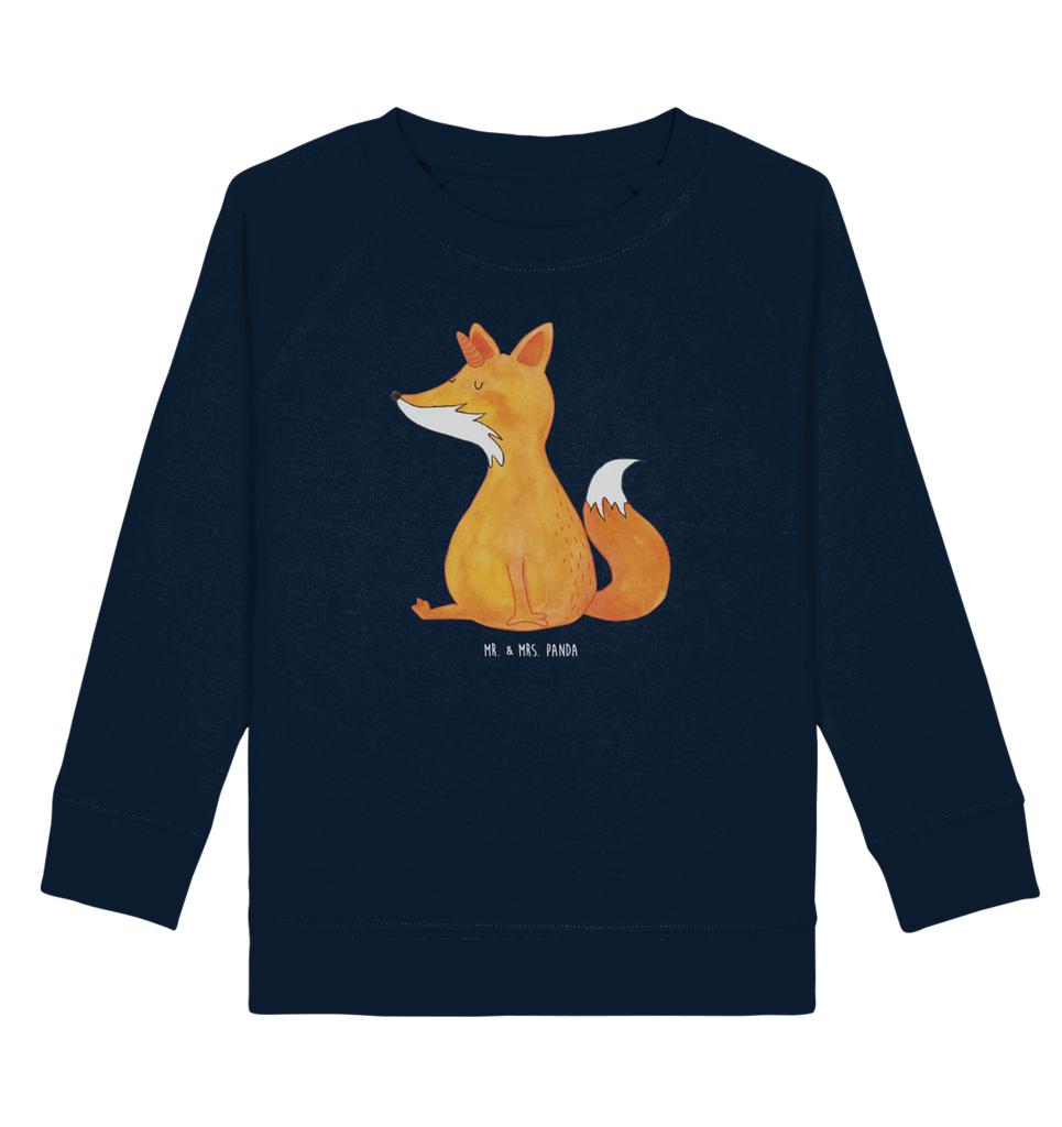 Organic Kinder Pullover Fuchshörnchen Kinder Pullover, Kinder Sweatshirt, Jungen, Mädchen, Einhorn, Einhörner, Einhorn Deko, Pegasus, Unicorn, Fuchs, Unicorns, Fuchshörnchen, Fuchshorn, Foxycorn, Füchse