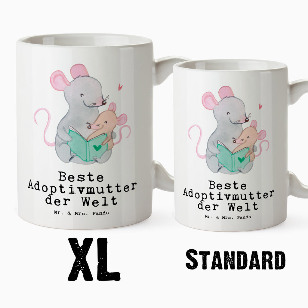 XL Tasse Maus Beste Adoptivmutter der Welt XL Tasse, Große Tasse, Grosse Kaffeetasse, XL Becher, XL Teetasse, spülmaschinenfest, Jumbo Tasse, Groß, für, Dankeschön, Geschenk, Schenken, Geburtstag, Geburtstagsgeschenk, Geschenkidee, Danke, Bedanken, Mitbringsel, Freude machen, Geschenktipp, Adoptivmutter, Adoptivmama, adoptiert, Mama, Mami, Mutter, Muttertag, Mutti, Ma, Tochter, Sohn, Beste Mama, Beste, Supermama