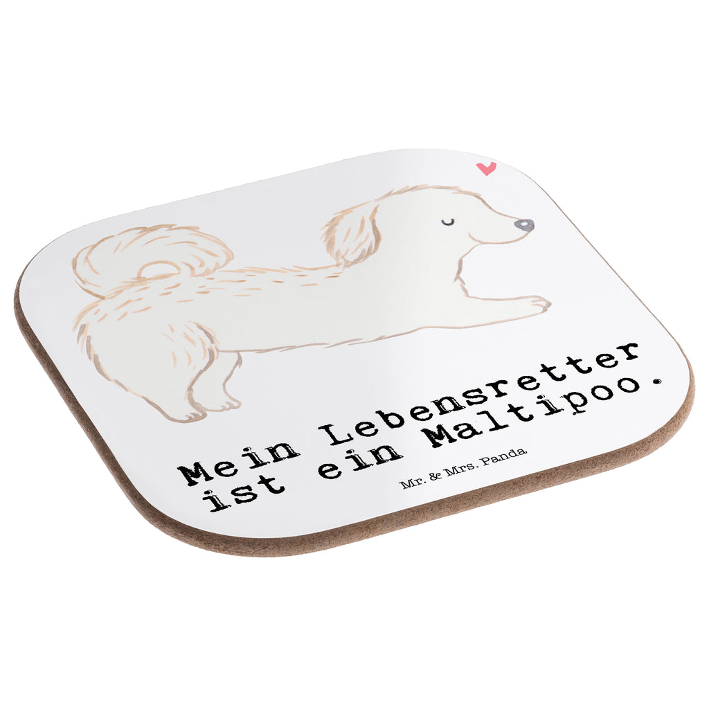 Quadratische Untersetzer Maltipoo Lebensretter Untersetzer, Bierdeckel, Glasuntersetzer, Untersetzer Gläser, Getränkeuntersetzer, Untersetzer aus Holz, Untersetzer für Gläser, Korkuntersetzer, Untersetzer Holz, Holzuntersetzer, Tassen Untersetzer, Untersetzer Design, Hund, Hunderasse, Rassehund, Hundebesitzer, Geschenk, Tierfreund, Schenken, Welpe, Maltipoo, Kreuzung, Mischling