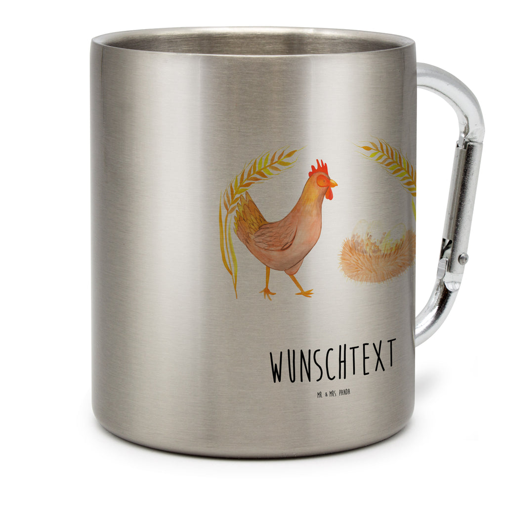 Personalisierter Edelstahlbecher Huhn stolz Personalisierte Edelstahltasse, Personalisierter Edelstahlbecher, Personalisierter Outdoor Becher, Personalisierte Outdoor Tasse, Bauernhof, Hoftiere, Landwirt, Landwirtin, Hahn, Henne, Hühner, Eier, Hof, Landleben, Motivation, Geburt, Magie, Spruch, Schwangerschaft