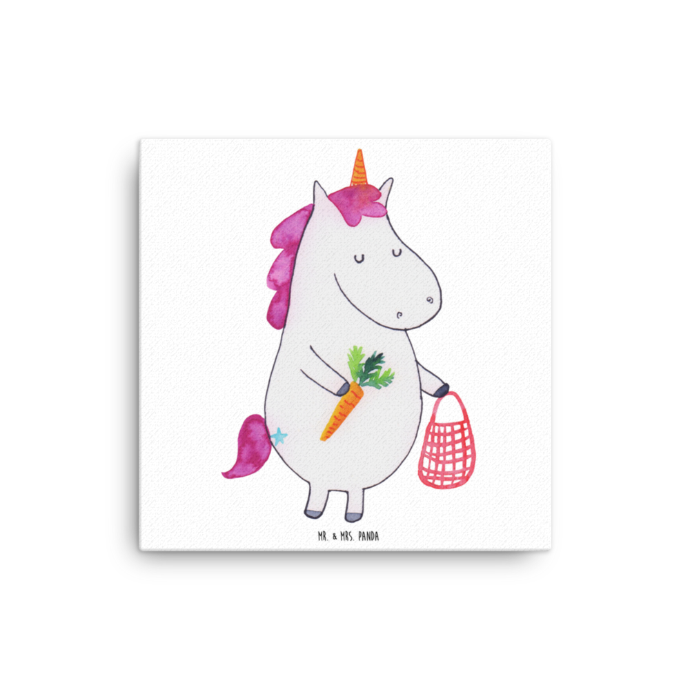 Leinwand Bild Einhorn Vegan Leinwand, Bild, Kunstdruck, Wanddeko, Dekoration, Einhorn, Einhörner, Einhorn Deko, Pegasus, Unicorn, vegan, Gesund leben, Vegetariar, Rohkost, Gesund essen, Veganismus, Veganer