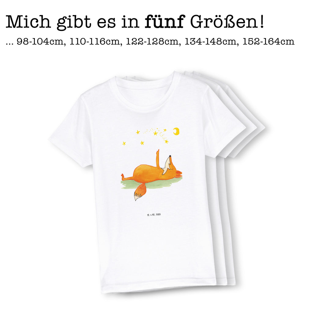 Organic Kinder T-Shirt Fuchs Sterne Kinder T-Shirt, Kinder T-Shirt Mädchen, Kinder T-Shirt Jungen, Fuchs, Füchse, tröstende Worte, Spruch positiv, Spruch schön, Romantik, Always Look on the Bright Side of Life