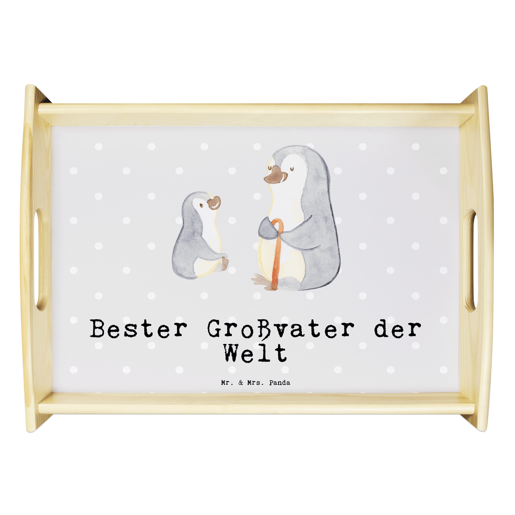 Serviertablett Pinguin Bester Großvater der Welt Serviertablett, Tablett, Holztablett, Küchentablett, Dekotablett, Frühstückstablett, für, Dankeschön, Geschenk, Schenken, Geburtstag, Geburtstagsgeschenk, Geschenkidee, Danke, Bedanken, Mitbringsel, Freude machen, Geschenktipp, Großvater, Grossvater, Opa, Opi. Großpapa, Großeltern, Enkel, Enkelin, Enkelkind, Kleinigkeit, Oppa, Oppi, Bester