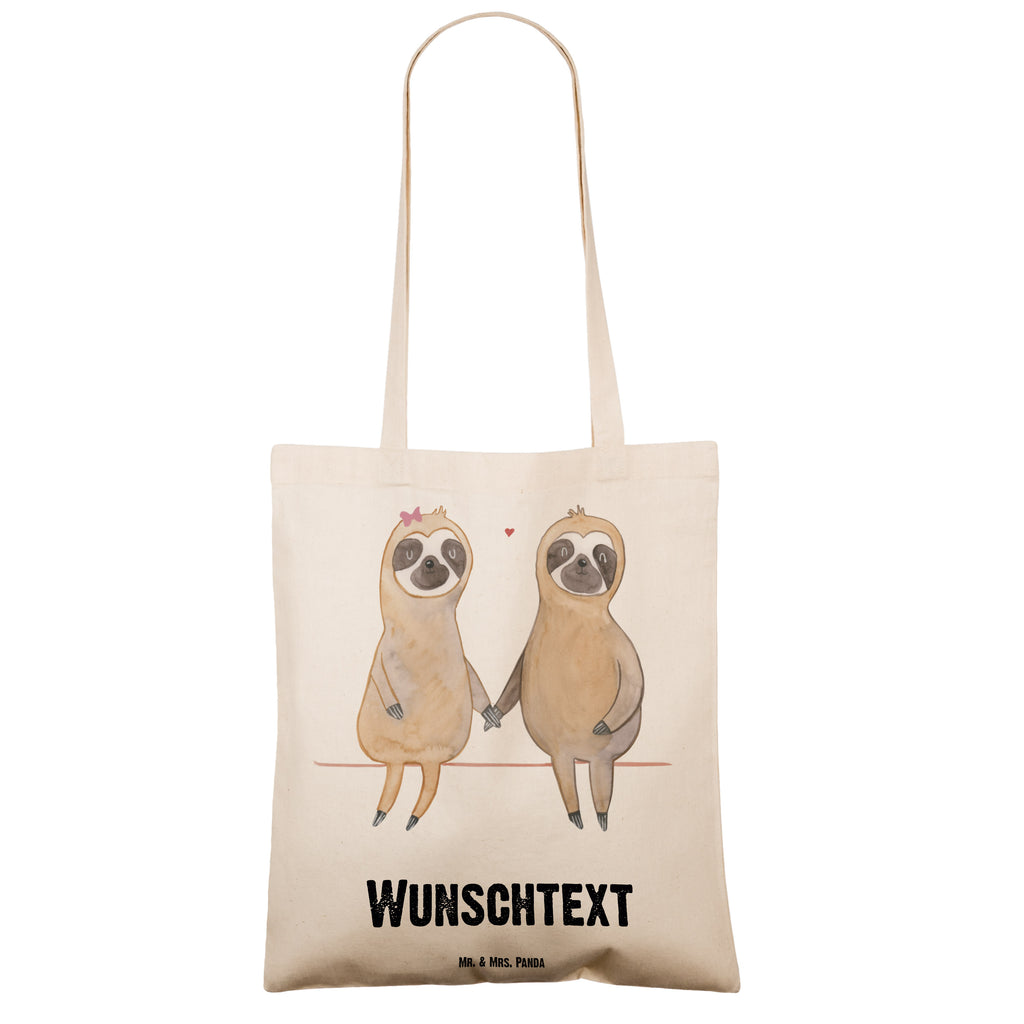 Personalisierte Tragetasche Faultier Pärchen Personalisierte Beuteltasche, Personalisierter Beutel, Personalisierte Einkaufstasche, Personalisierter Jutebeutel, Personalisierter Stoffbeutel, Tragetasche mit Namen, Einkaufstasche mit Namen, Stoffbeutel mit Namen, Personalisierte Tasche, Personalisierte Jutetasche, Personalisierte Kindergartentasche, Faultier, Faultier Geschenk, Faultier Deko, Faultiere, faul, Lieblingstier, Liebe, Liebespaar, Faultierliebe, Faultierpärchen, verliebt, verlobt, gemeinsam, relaxen, Pärchen, Beziehung, Langsamkeit