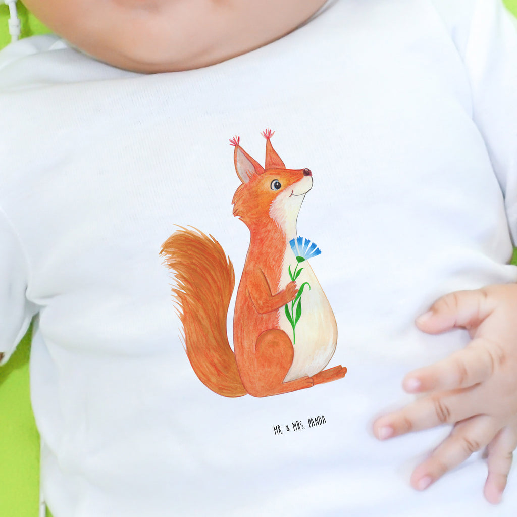 Organic Baby Shirt Eichhörnchen Blume Baby T-Shirt, Jungen Baby T-Shirt, Mädchen Baby T-Shirt, Shirt, Tiermotive, Gute Laune, lustige Sprüche, Tiere, Eichhörnchen, Eichhorn, Spruch positiv, Lachen, Spaß, Motivation Sprüche, Motivation Bilder, glücklich Spruch, Spruch Deko