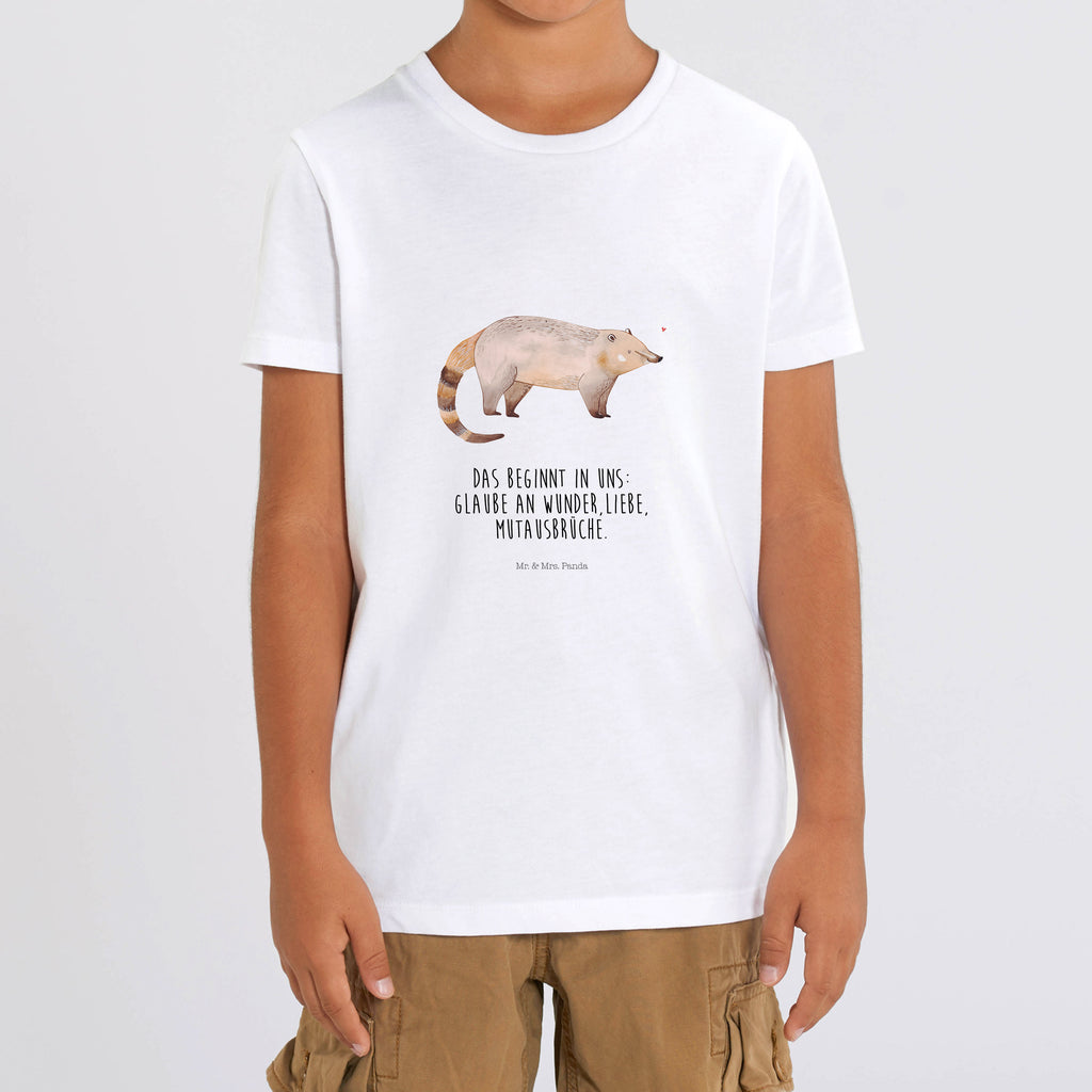 Organic Kinder T-Shirt Nasenbaer Kinder T-Shirt, Kinder T-Shirt Mädchen, Kinder T-Shirt Jungen, Tiermotive, Gute Laune, lustige Sprüche, Tiere, Nasenbär, Nasenbären, Rüsselbär, Bär