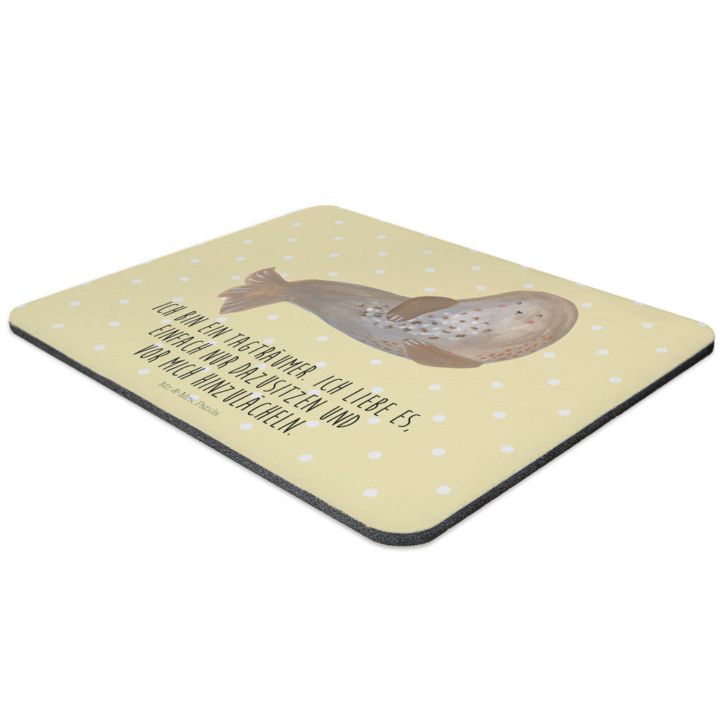 Mauspad Robbe lachend Mousepad, Computer zubehör, Büroausstattung, PC Zubehör, Arbeitszimmer, Mauspad, Einzigartiges Mauspad, Designer Mauspad, Mausunterlage, Mauspad Büro, Tiermotive, Gute Laune, lustige Sprüche, Tiere, Robbe, Robben, Seehund, Strand, Meerestier, Ostsee, Nordsee