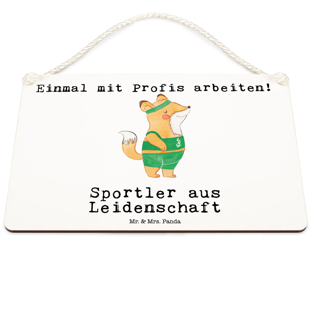 Deko Schild Sportler aus Leidenschaft Dekoschild, Deko Schild, Schild, Tür Schild, Türschild, Holzschild, Wandschild, Wanddeko, Beruf, Ausbildung, Jubiläum, Abschied, Rente, Kollege, Kollegin, Geschenk, Schenken, Arbeitskollege, Mitarbeiter, Firma, Danke, Dankeschön