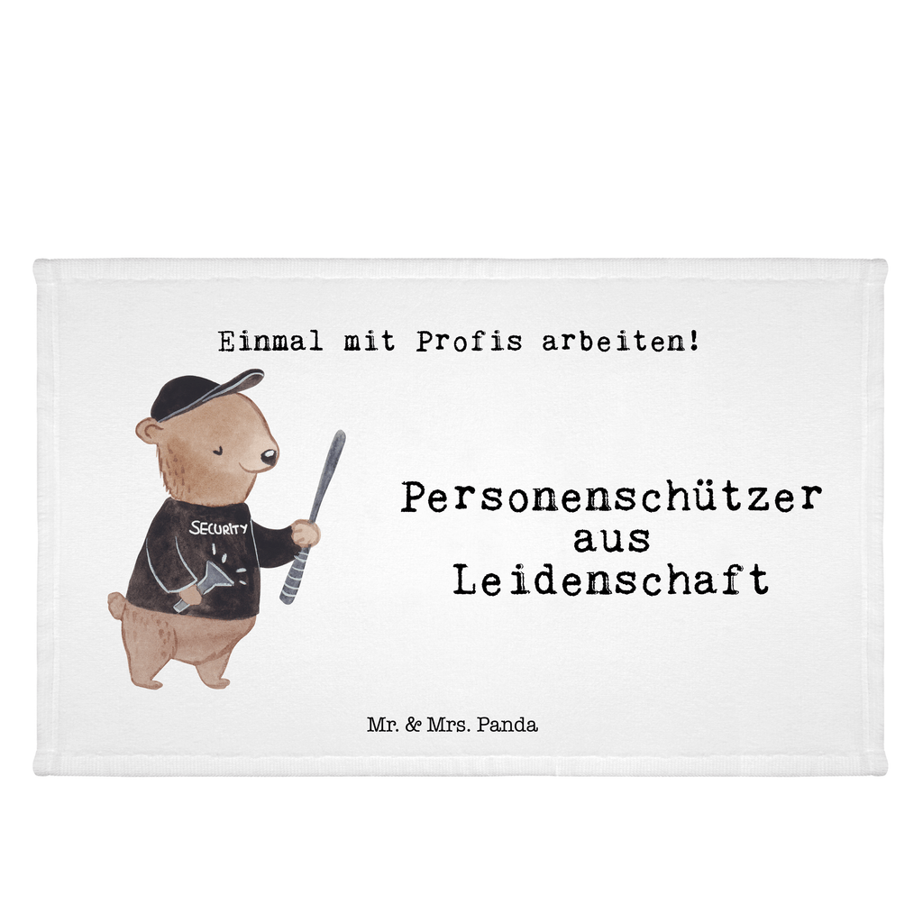 Handtuch Personenschützer aus Leidenschaft Gästetuch, Reisehandtuch, Sport Handtuch, Frottier, Kinder Handtuch, Beruf, Ausbildung, Jubiläum, Abschied, Rente, Kollege, Kollegin, Geschenk, Schenken, Arbeitskollege, Mitarbeiter, Firma, Danke, Dankeschön, Bodyguard, Personenschützer