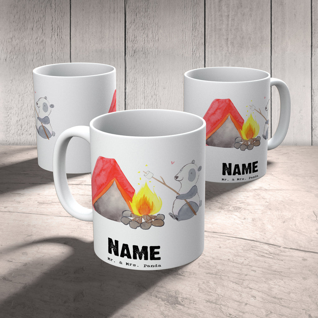 Personalisierte Tasse Panda Campen Personalisierte Tasse, Namenstasse, Wunschname, Personalisiert, Tasse, Namen, Drucken, Tasse mit Namen, Geschenk, Sport, Sportart, Hobby, Schenken, Danke, Dankeschön, Auszeichnung, Gewinn, Sportler, Campen, Camping, campen gehen, Zelten, Campingplatz