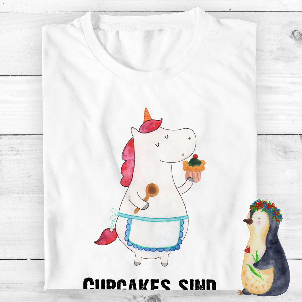 T-Shirt Standard Einhorn Küchenfee T-Shirt, Shirt, Tshirt, Lustiges T-Shirt, T-Shirt mit Spruch, Party, Junggesellenabschied, Jubiläum, Geburstag, Herrn, Damen, Männer, Frauen, Schlafshirt, Nachthemd, Sprüche, Einhorn, Einhörner, Einhorn Deko, Pegasus, Unicorn, backen, Muffin, Motivation, Träumer, träumen, Bäckerin, Hobbykoch, Koch, Torte, Kuchen