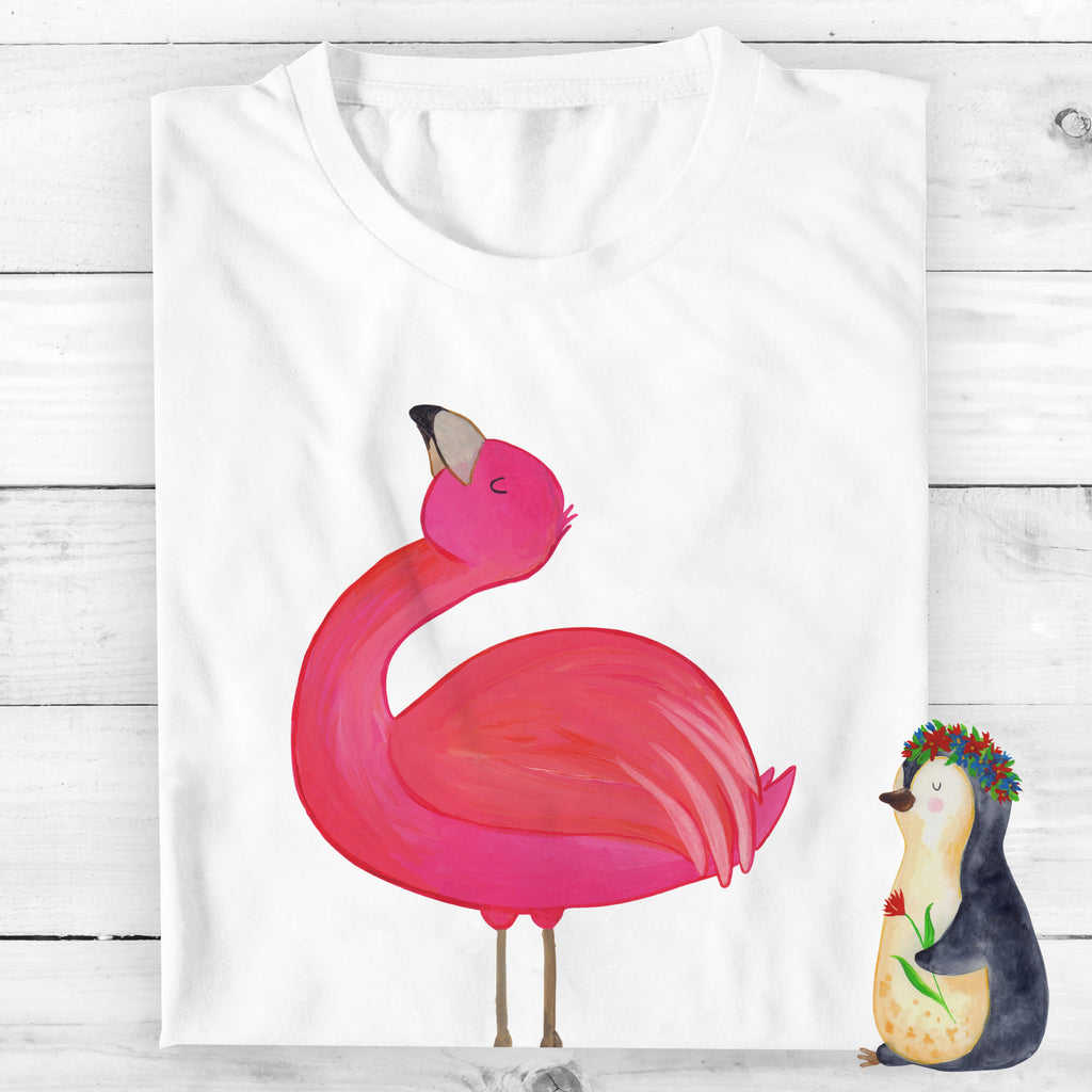 T-Shirt Standard Flamingo stolz T-Shirt, Shirt, Tshirt, Lustiges T-Shirt, T-Shirt mit Spruch, Party, Junggesellenabschied, Jubiläum, Geburstag, Herrn, Damen, Männer, Frauen, Schlafshirt, Nachthemd, Sprüche, Flamingo, stolz, Freude, Selbstliebe, Selbstakzeptanz, Freundin, beste Freundin, Tochter, Mama, Schwester