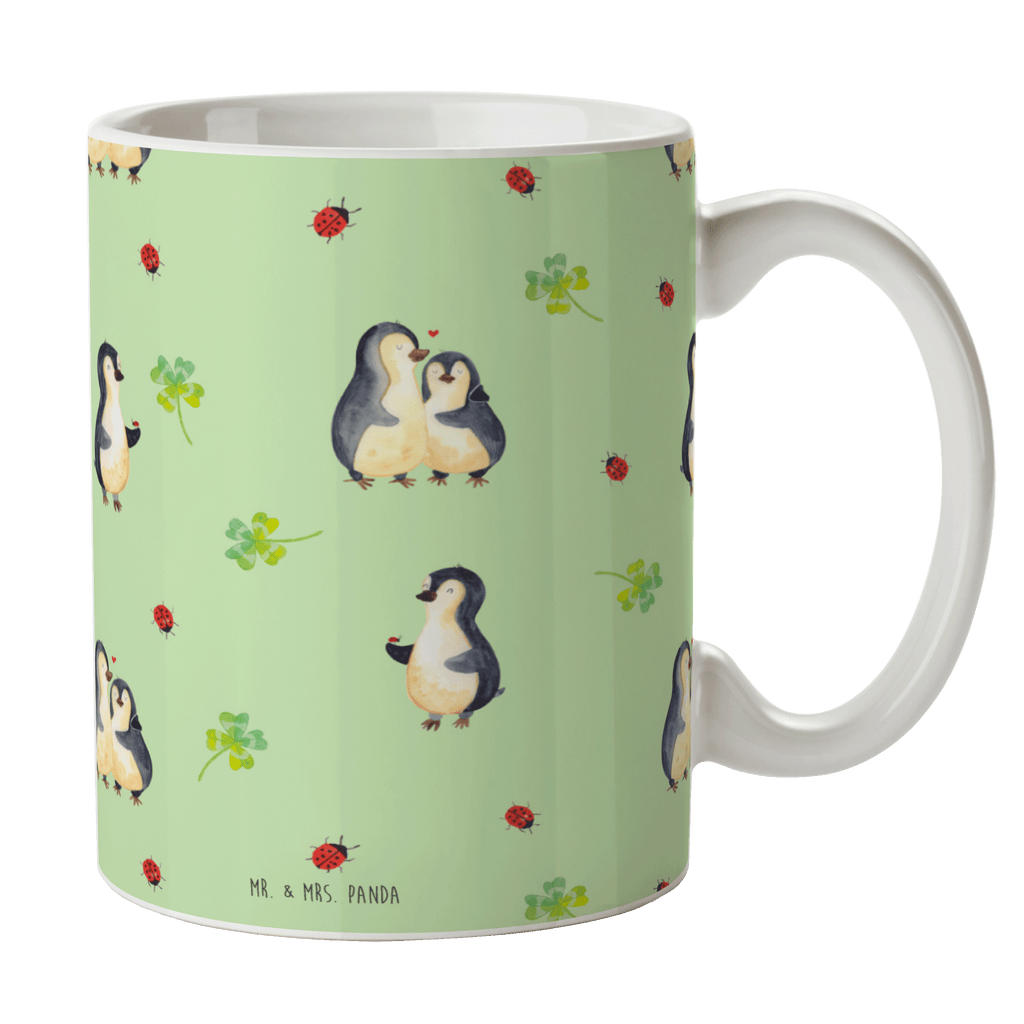 Tasse Pinguin Marienkäfer Muster Tasse, Kaffeetasse, Teetasse, Becher, Kaffeebecher, Teebecher, Keramiktasse, Porzellantasse, Büro Tasse, Geschenk Tasse, Tasse Sprüche, Tasse Motive, Kaffeetassen, Tasse bedrucken, Designer Tasse, Cappuccino Tassen, Schöne Teetassen, Pinguin, Pinguine, Marienkäfer, Liebe, Wunder, Glück, Freude, Lebensfreude