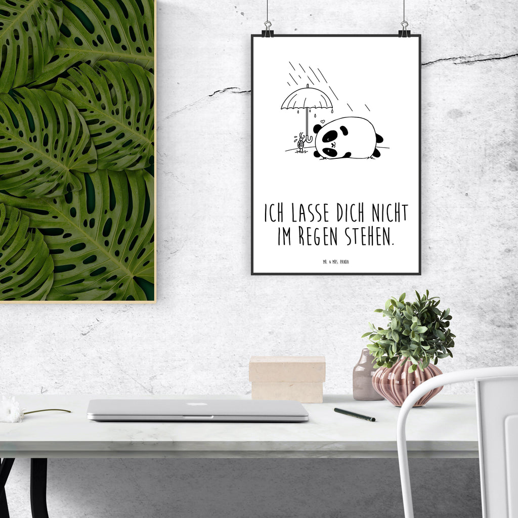 Poster Panda Freundschaft Poster, Wandposter, Bild, Wanddeko, Küchenposter, Kinderposter, Wanddeko Bild, Raumdekoration, Wanddekoration, Handgemaltes Poster, Mr. & Mrs. Panda Poster, Designposter, Kunstdruck, Posterdruck