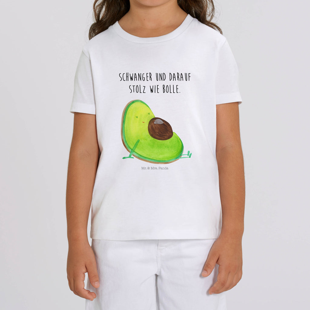 Organic Kinder T-Shirt Avocado Schwangerschaft Kinder T-Shirt, Kinder T-Shirt Mädchen, Kinder T-Shirt Jungen, Avocado, Veggie, Vegan, Gesund, schwanger, Schwangerschaft, Babyparty, Babyshower