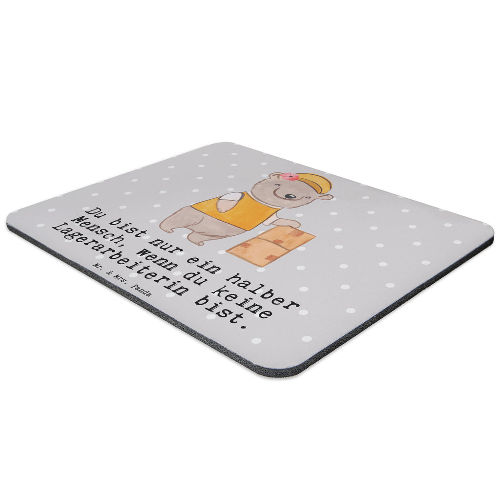 Mauspad Lagerarbeiterin mit Herz Mousepad, Computer zubehör, Büroausstattung, PC Zubehör, Arbeitszimmer, Mauspad, Einzigartiges Mauspad, Designer Mauspad, Mausunterlage, Mauspad Büro, Beruf, Ausbildung, Jubiläum, Abschied, Rente, Kollege, Kollegin, Geschenk, Schenken, Arbeitskollege, Mitarbeiter, Firma, Danke, Dankeschön, Lagerarbeiterin, Fachlageristin, Lageristin, Lagerverwalterin