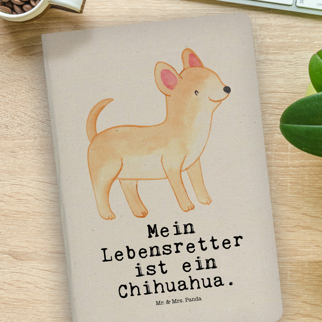 Baumwoll Notizbuch Chihuahua Lebensretter Notizen, Eintragebuch, Tagebuch, Notizblock, Adressbuch, Journal, Kladde, Skizzenbuch, Notizheft, Schreibbuch, Schreibheft, Hund, Hunderasse, Rassehund, Hundebesitzer, Geschenk, Tierfreund, Schenken, Welpe, Chihuahua