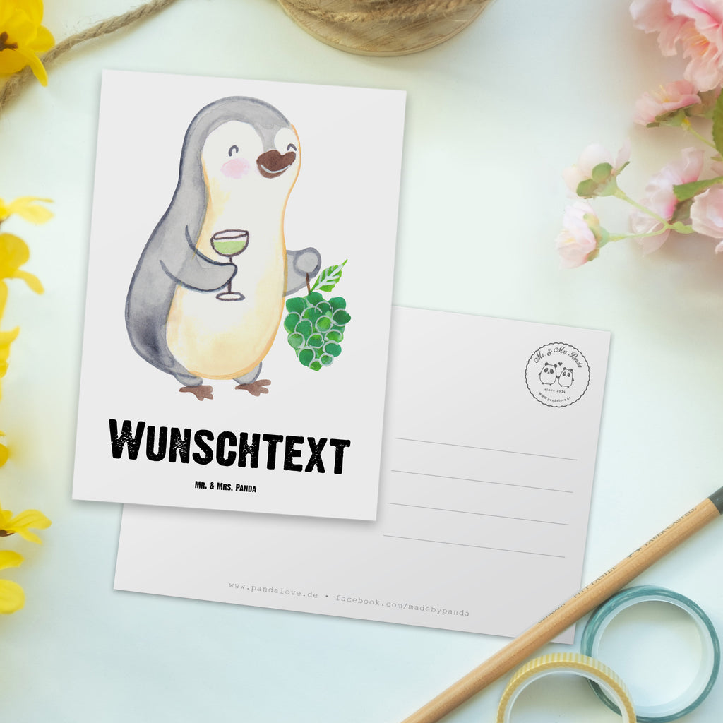 Personalisierte Postkarte Winzer mit Herz Postkarte mit Namen, Postkarte bedrucken, Postkarte mit Wunschtext, Postkarte personalisierbar, Geschenkkarte mit Namen, Grußkarte mit Namen, Karte mit Namen, Einladung mit Namen, Ansichtskarte mit Namen, Geschenkkarte mit Wunschtext, Grußkarte mit Wunschtext, Karte mit Wunschtext, Einladung mit Wunschtext, Ansichtskarte mit Wunschtext, Beruf, Ausbildung, Jubiläum, Abschied, Rente, Kollege, Kollegin, Geschenk, Schenken, Arbeitskollege, Mitarbeiter, Firma, Danke, Dankeschön