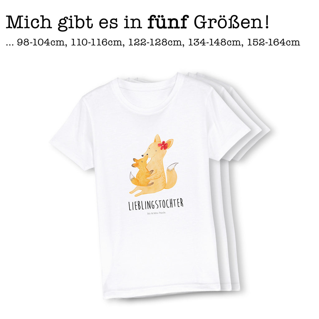 Organic Kinder T-Shirt Fuchs Mama Kinder T-Shirt, Kinder T-Shirt Mädchen, Kinder T-Shirt Jungen, Familie, Vatertag, Muttertag, Bruder, Schwester, Mama, Papa, Oma, Opa, Mutter, Tochter, Lieblingstochter, Beste Tochter, Geschenk