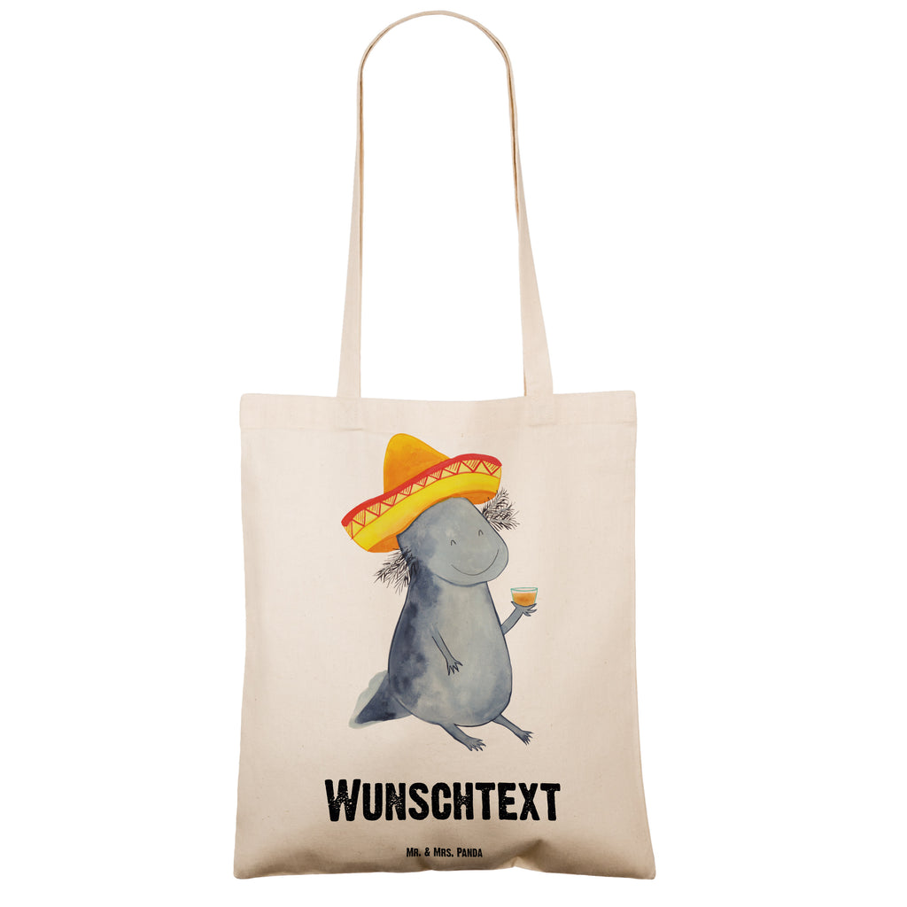 Personalisierte Tragetasche Axolotl Tequila Personalisierte Beuteltasche, Personalisierter Beutel, Personalisierte Einkaufstasche, Personalisierter Jutebeutel, Personalisierter Stoffbeutel, Tragetasche mit Namen, Einkaufstasche mit Namen, Stoffbeutel mit Namen, Personalisierte Tasche, Personalisierte Jutetasche, Personalisierte Kindergartentasche, Axolotl, Molch, Mexico, Mexiko, Sombrero, Zitrone, Tequila, Motivation, Spruch, Schwanzlurch, Lurch, Lurche, Axolot, Feuerdrache, Feuersalamander