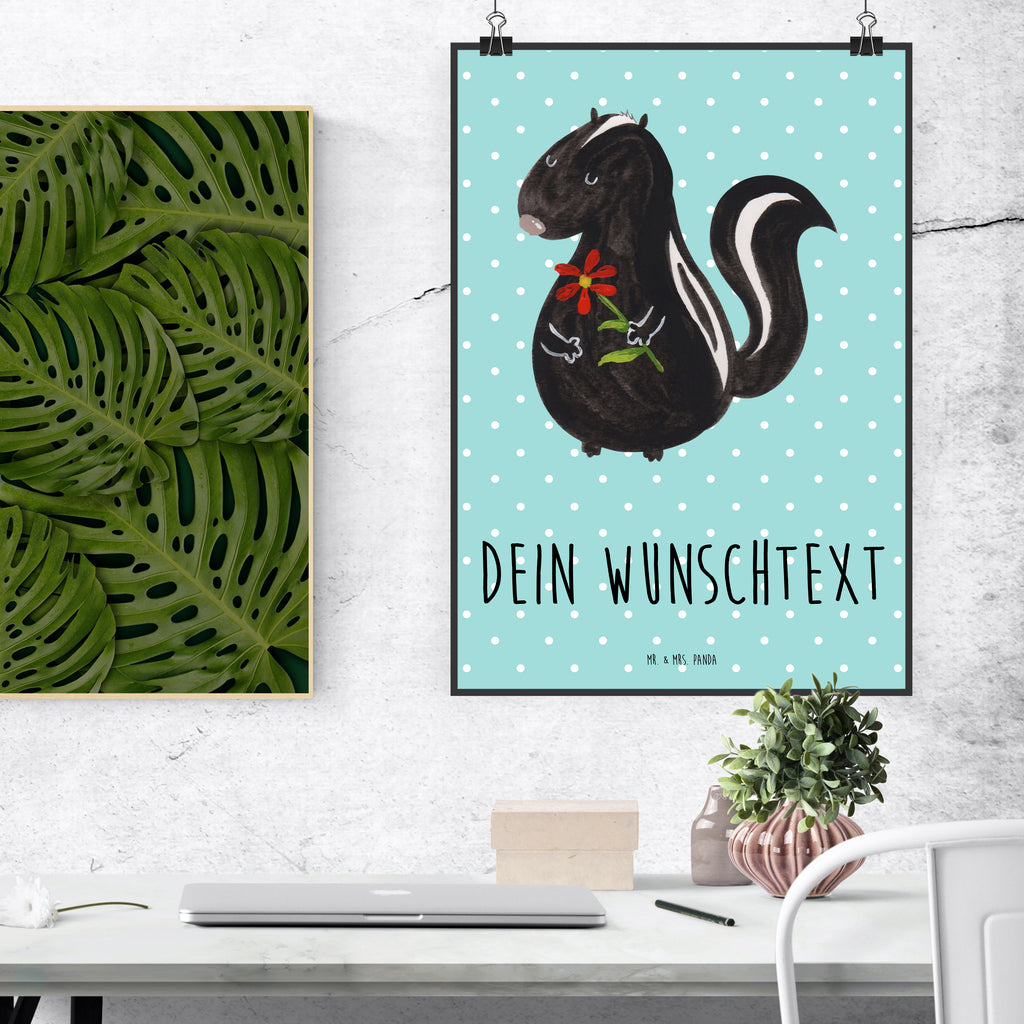 Personalisiertes Poster Stinktier Blume Personalisiertes Poster, Personalisiertes Wandposter, Personalisiertes Bild, Personalisierte Wanddeko, Personalisiertes Küchenposter, Personalisiertes Kinderposter, Personalisierte Wanddeko Bild, Personalisierte Raumdekoration, Personalisierte Wanddekoration, Personalisiertes Handgemaltes Poster, Personalisiertes Designposter, Personalisierter Kunstdruck, Personalisierter Posterdruck, Poster mit Namen, Wandposter mit Namen, Bild mit Namen, Wanddeko mit Namen, Küchenposter mit Namen, Kinderposter mit Namen, Wanddeko Bild mit Namen, Raumdekoration mit Namen, Wanddekoration mit Namen, Kunstdruck mit Namen, Posterdruck mit Namen, Wunschtext Poster, Poster selbst gestalten., Stinktier, Skunk, Wildtier, Raubtier, Stinker, Stinki, Tagträumer, verträumt, Dreams, Träume