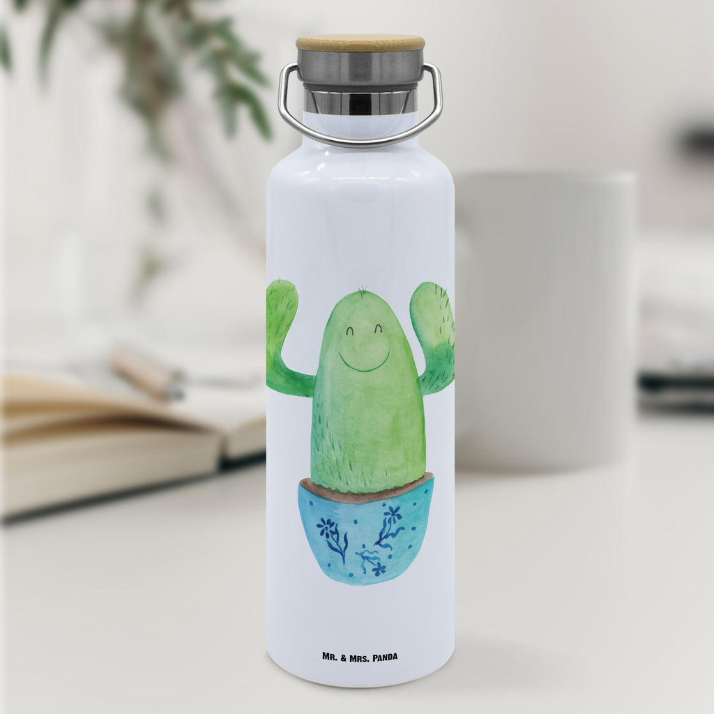 Trinkflasche Kaktus Happy Thermosflasche, Isolierflasche, Edelstahl, Trinkflasche, isoliert, Wamrhaltefunktion, Sportflasche, Flasche zum Sport, Sportlerflasche, Kaktus, Kakteen, Motivation, Spruch, lustig, Kindersicherung, Neustart, Büro, Büroalltag, Kollege, Kollegin, Freundin, Mutter, Familie, Ausbildung