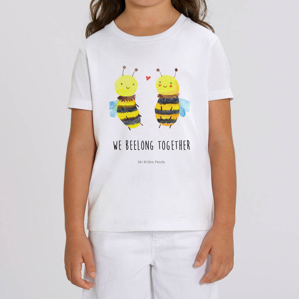 Organic Kinder T-Shirt Biene Verliebt Kinder T-Shirt, Kinder T-Shirt Mädchen, Kinder T-Shirt Jungen, Biene, Wespe, Hummel