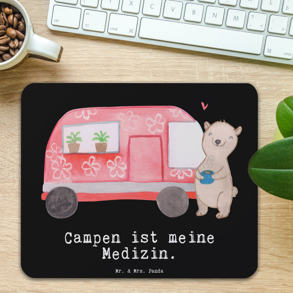 Mauspad Bär Camper Medizin Mousepad, Computer zubehör, Büroausstattung, PC Zubehör, Arbeitszimmer, Mauspad, Einzigartiges Mauspad, Designer Mauspad, Mausunterlage, Mauspad Büro, Geschenk, Sport, Sportart, Hobby, Schenken, Danke, Dankeschön, Auszeichnung, Gewinn, Sportler, Camper, Campen, Zelten, Campingplatz, Wohnmobil, Roadtrip, Urlaub