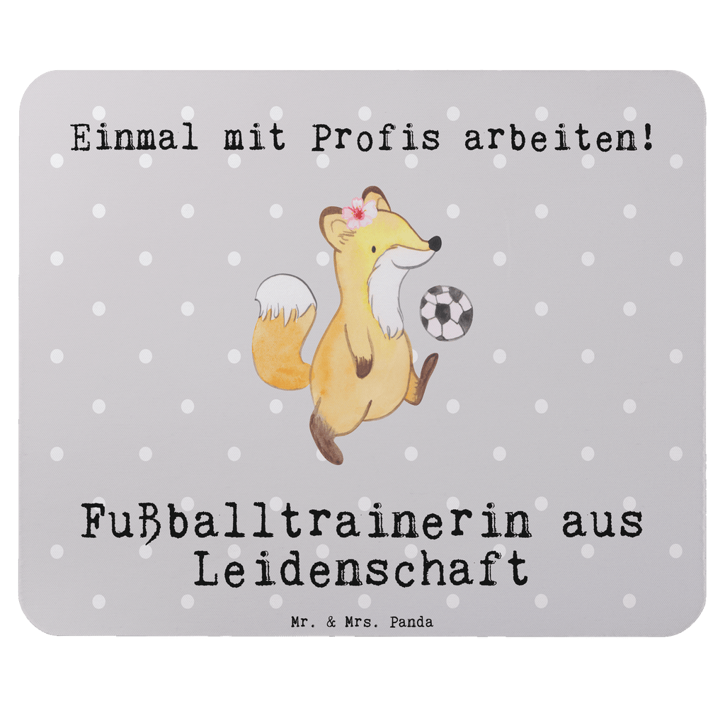 Mauspad Fußballtrainerin aus Leidenschaft Mousepad, Computer zubehör, Büroausstattung, PC Zubehör, Arbeitszimmer, Mauspad, Einzigartiges Mauspad, Designer Mauspad, Mausunterlage, Mauspad Büro, Beruf, Ausbildung, Jubiläum, Abschied, Rente, Kollege, Kollegin, Geschenk, Schenken, Arbeitskollege, Mitarbeiter, Firma, Danke, Dankeschön, Fußballtrainerin, Fußballspiel, Glücksbringer, Verein Fußball