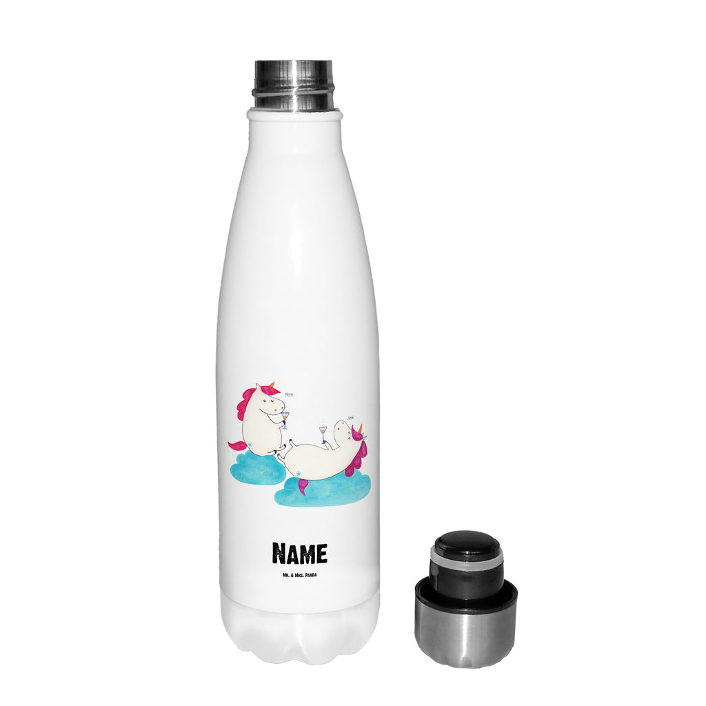 Personalisierte Thermosflasche Einhörner Sekt Personalisierte Isolierflasche, Personalisierte Thermoflasche, Personalisierte Trinkflasche, Trinkflasche Mit Namen, Wunschname, Bedrucken, Namensflasche, Einhorn, Einhörner, Einhorn Deko, Pegasus, Unicorn, Freundinnen, Freundin, BFF, Sekt, Mädelsabend, Spaß, Party, Korken, Anstoßen, Beste